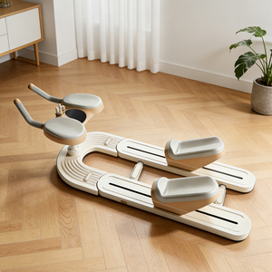 Macchina per Allenamento Lombare in ABS, Attrezzo per Esercizi Domestici Portatile, Regolabile, Ergonomico, Impermeabile, Leggero, per Stretching e Torsione della Colonna Vertebrale - Product Image 6