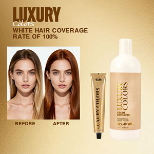 Tinta per Capelli Professionale Semi-Permanente 100% Estratto Vegetale <span class=keywords><strong>Colore</strong></span> Vibrante Duraturo Basso Contenuto di Ammoniaca Riparatore per Salone - Product Image 5