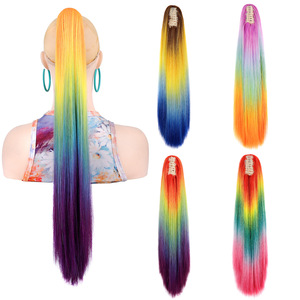 วิกผมสังเคราะห์ Miareo Afro Wave แบบทำด้วยเครื่องจักร สีแฟชั่น ดูเป็นธรรมชาติ ทนความร้อน จัดแต่งทรงง่ายสำหรับผู้หญิง ขายส่ง - Product Image 2