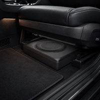 Subwoofer Activo Compacto de 10 Pulgadas para Coche, Fácil de Instalar, con Amplificador Integrado, para Mejora de Audio en Vehículos