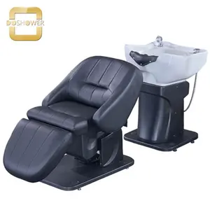 fully automatic salon shampoo chair of shampoo bed hair salon washing chair supplier for 2 motors shampoo bowls sink and chairs