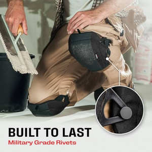 Rodillera flexible y transpirable <span class=keywords><strong>para</strong></span> <span class=keywords><strong>correr</strong></span>, rodillera ultraligera resistente al desgaste <span class=keywords><strong>para</strong></span> trabajo y reparación de automóviles al aire libre, rodillera - Product Image 3