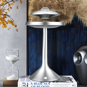 Nouvelle enceinte musicale UFO sans fil stéréo sans perte avec woofer, lumière LED, suspension magnétique flottante et rotation à 360 degrés - Product Image 2