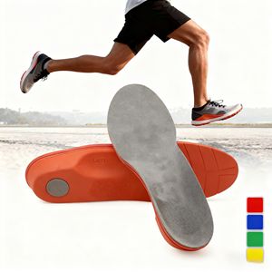 <span class=keywords><strong>Semelles</strong></span> <span class=keywords><strong>orthopédiques</strong></span> respirantes pour pieds plats, en mousse PU, avec soutien de la voûte plantaire 4D, super douces, à haute répulsion - Product Image 2