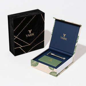 Caja de Regalo de Papel para Celebraciones de Grupo Personalizadas, Caja Magnética Rígida con Logotipo Personalizado - Product Image 1