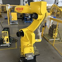 Bras robotisé 6 axes avec PLC et boîte de vitesses, charge utile de 7 kg pour la soudure laser, la découpe, l'automatisation, utilisation industrielle