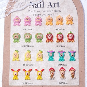 เรซิ่นติดเล็บลายการ์ตูนญี่ปุ่น มิกกี้ มินนี่ เด็กผู้หญิง แต่งเกราะ อุปกรณ์ตกแต่ง DIY วัสดุตกแต่ง - Product Image 1