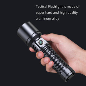 WOSEN ไฟฉายซูม LED ไฟฉายโลหะกันน้ำ USB ชาร์จใหม่ได้ระยะไกลแสงสีขาวสำหรับกรณีฉุกเฉินแบบชาร์จไฟได้ - Product Image 5