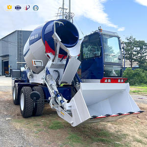 Vendita calda 3.5 M3 autocaricante di betoniera Mobile diesel camion di betoniera è utilizzato per macchine edili - Product Image 4