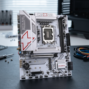 เมนบอร์ดเดสก์ท็อป New BATTLE-AX B860M-GHA WIFI V20 LGA 1851 รองรับ Core Ultra DDR5 M.2&SATA M-ATX 96GB สำหรับเล่นเกม - Product Image 2
