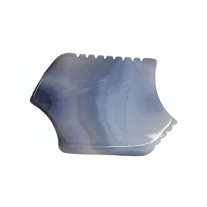 Gua sha en agate grise - Product Image 5