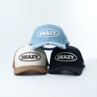 Gorra de lujo de 5 paneles estilo streetwear oscuro, negra, con efecto desgastado vintage, logotipo bordado 3D personalizado y visera con efecto destruido, estilo Hip Hop