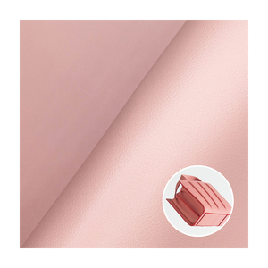 Muestra Gratuita de <span class=keywords><strong>Tela</strong></span> de Cuero Sintético de Grano Fino al <span class=keywords><strong>por</strong></span> Mayor, <span class=keywords><strong>Tela</strong></span> de Cuero Sintético de PVC Rosa para Niñas, <span class=keywords><strong>Tela</strong></span> Reciclada para Bolsos y Maletas - Product Image 1