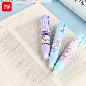 Penghapus pabrik penghapus kartun lucu baru perlengkapan sekolah penghapus tekan tarik 2 Isi Ulang - Product Image 2