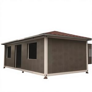 Casa Contenedor Plegable y Expandible con Certificación CE, Estructura de Contenedor de Envío, Casa Prefabricada Moderna para Exteriores - Product Image 1