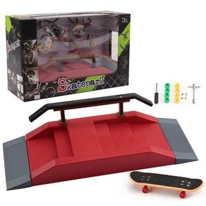 Modèle de skateboard à doigts en bois d'érable, jouet d'assemblage créatif <span class=keywords><strong>pour</strong></span> sports d'intérieur, <span class=keywords><strong>pour</strong></span> les sites de <span class=keywords><strong>skatepark</strong></span> - Product Image 5