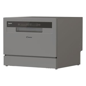 Lave-vaisselle Candy Rapido Cp 6e51ls 6 places en acier inoxydable classe E 55x50.1x44.3 cm - Product Image 3