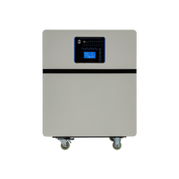 Système d'énergie solaire domestique tout-en-un 24V 5KW avec onduleur et batterie au lithium 8KWh empilable, personnalisable, vente en gros d'usine