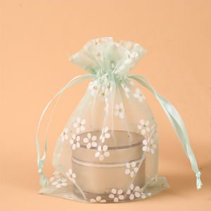 5x7,<span class=keywords><strong>7x9</strong></span>,9x12 regalo promozionale mesh moon organza pouch wedding candy storage borsa con coulisse - Product Image 5