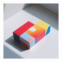 Boîte de couleur d'emballage en papier pour lunettes de soleil vente en gros