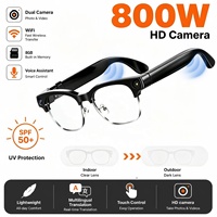 Las Mejores Gafas Inteligentes T200B, Llamadas BT, Asistente de Voz con IA, Traducción en Tiempo Real, Compatibles con Sistemas IOS y Android, Gafas con IA