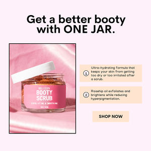 Soin des hanches de marque privée Gommage au butin Huile de roseau Corps Glow Butt Acné Gommage au sucre fouetté - Product Image 5