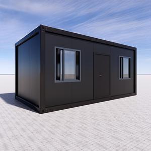Maisonnette Portable de Haute Qualité, Respirante, à Structure Solide, Bien Équipée, Conteneur Préfabriqué Robuste pour Carport/Bureau/Atelier - Product Image 1