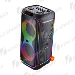 BTS-2368 Brodu Altoparlante per Feste all'Aperto BT Wireless Doppio 8 Pollici USB&TF&AUX [Premium] - Product Image 4