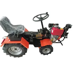 Profundo Rotovator Tractor Mini Power Tiller Cultivador Diesel Walking Tractores Mini Power Tiller