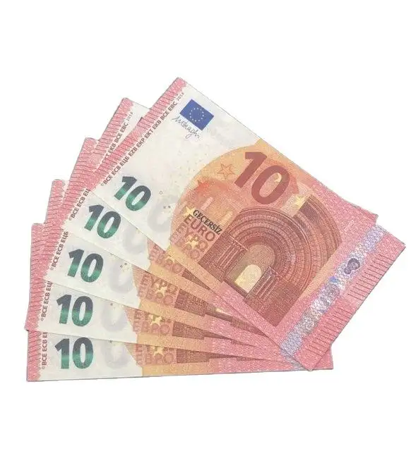 100 unids/pack venta al por mayor Euro y dólar inválido boda película Drama monedas