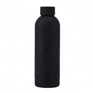 Stainless Steel Vacuum Insulated Water Bottle Minimalist Design Travel <b>Flask</b> 24H Thermal Retention Multiple Colors Available - Product Image 3