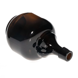 Shanghai Linlang vente en gros PALLA balançoire 64oz 2L ambre growler bouteille en verre ronde avec balançoire haut et poignée - Product Image 6