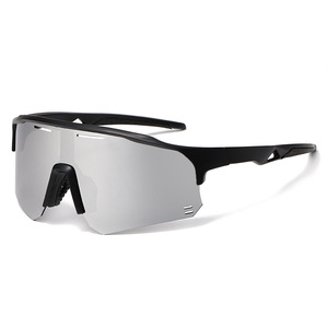 Outdoor Cycling Sunglasses PC <b>Frame</b> Polarized UV400 Windproof Sports Eyewear Unisex <b>Large</b> <b>Frame</b> Type 3 Sunshades - Product Image 2