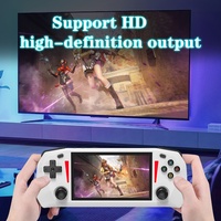 Console de jeu portable rétro G33, écran 4,3 pouces, batterie 2500 mAh, double joystick, sortie TV, jeu à 2 joueurs, lecteur de jeux vidéo portable