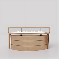 Vitrine à bijoux de luxe en acier inoxydable avec éclairage LED et service de conception 3D pour boutique haut de gamme