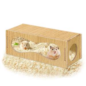 Büyük gine domuz Chinchilla cüce Hamster habitatları <span class=keywords><strong>Diy</strong></span> küçük hayvanlar için kafesleri ahşap Hamster evi yapma - Product Image 1