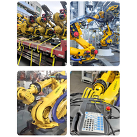 Robot industriel Fanuc, commande par API, moteur haute puissance, soudage par pulvérisation, manutention, empilage, découpe, chargement, déchargement, meulage, laser