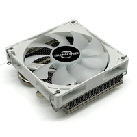 Desktop Computer Radiator Cpu Mini Chassis Luchtgekoelde 4Heat Pipe Dunne Itx All-In-One Radiator Fan Chassis Cpu Grafische Kaart