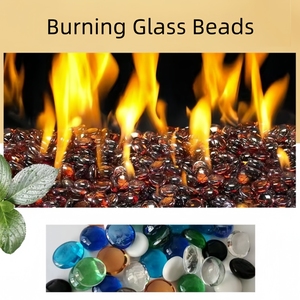 High Quality Decorative <strong>Glass</strong> Flat Beads <strong>for</strong> <strong>Vase</strong> Fillers Multi Color Polished <strong>Glass</strong> <strong>Pebbles</strong> <strong>for</strong> Home Decor - Product Image 4