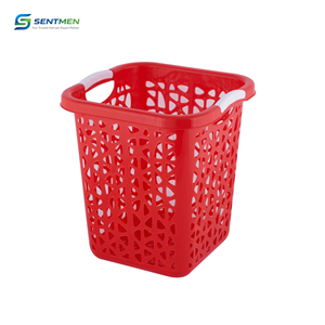 Cesta de plástico cuadrada mediana Duy Tan, caja de almacenamiento multiusos premium y duradera para frutas, verduras y alimentos - Product Image 4