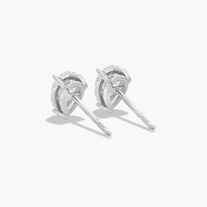 Exclusive Premium 925 Sterling Silver Moissanite Diamond Stud <b>Earrings</b> Luxury <b>Fine</b> Jewelry for Women Wedding Anniversary Daily - Product Image 1