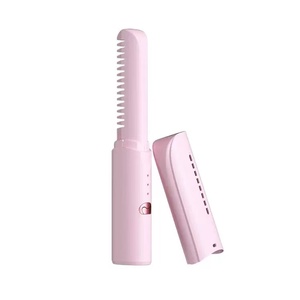 Nouvelle brosse lissante sans fil, brosse lissante et bouclante <span class=keywords><strong>2</strong></span> en 1 rechargeable par USB, portable pour les voyages - Product Image 6
