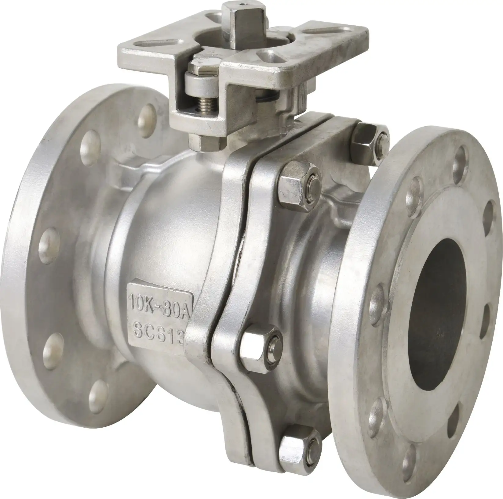 Stainless Steel Flange Ball Valve ANSI JIS DIN Petroleum Petrochemical Chemical Fire Water 304 316 WCB PN16 150LB 10K Ball Valve