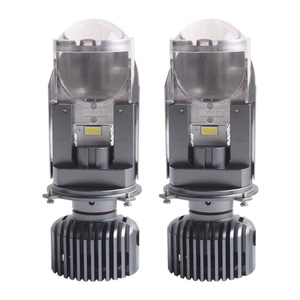 Sanvi 5500K 35W Bi LED Mini H4 Projector Lens New 12V Auto Lights for Motorcycle & Car LED Headlights - Product Image 2