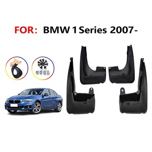 แผ่นกันโคลนสำหรับรถ BMW ซีรีส์ 1 ทำจากวัสดุ PP PVC สีดำ สำหรับรุ่นปี 2007-2025 สไตล์สปอร์ต อุปกรณ์ตกแต่งรถยนต์ - Product Image 5