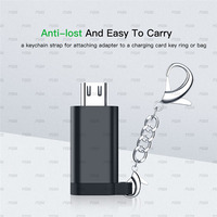 Samsung mikro USB ile uyumlu kordon ile erkek dönüştürme konnektörü için USB C mikro USB adaptör tipi C dişi