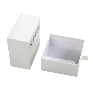 Custom Cardboard Slide Drawer <b>Consumer</b> <b>Electronics</b> Packaging Box White Sliding Gift Drawer Box with Custom Logo - Product Image 6