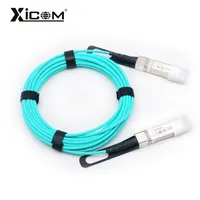 Câble Optique Actif SFP28 25G Xicom AOC OM3 5/7/10/20M LSZH Non Alimenté pour Switch MikroTik//Ubiquiti Fibre Optique