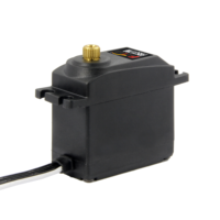 Servo Digital de 7.4V 15kg/17kg con Engranaje Metálico de Rotación Continua de 360 Grados y Retroalimentación para Coche RC, Robot DIY, Helicóptero, UAV, Auto