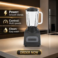 Presse-agrumes électrique de luxe en acier inoxydable avec design étanche, fonctions smoothie et autonettoyantes pour usage domestique et hôtelier